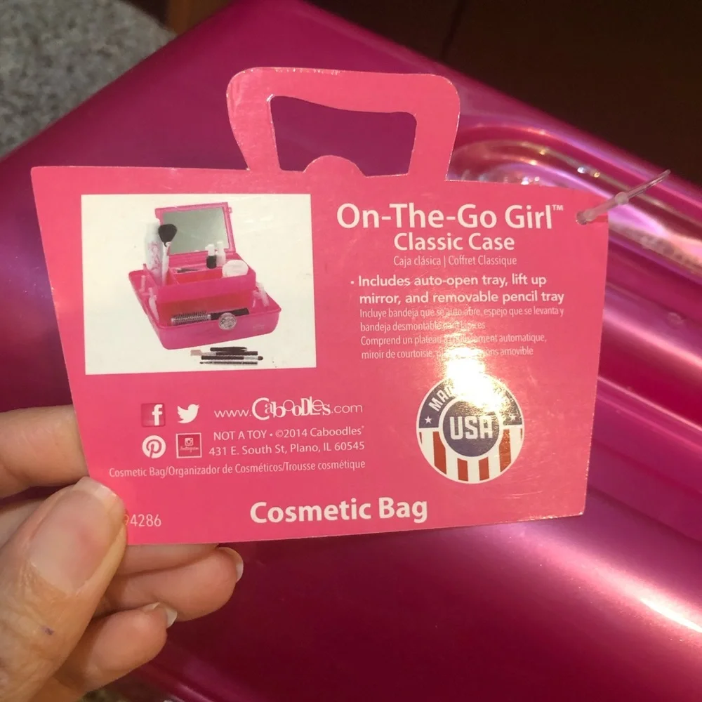 Pink caboodle new with tag